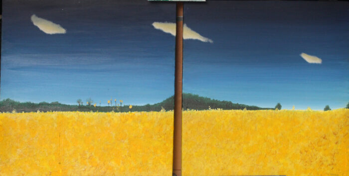 Fields of Gold - diptych